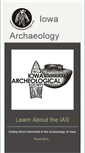 Mobile Screenshot of iowaarchaeology.org